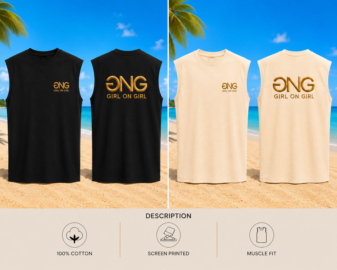 GNG MUSCLE TEE